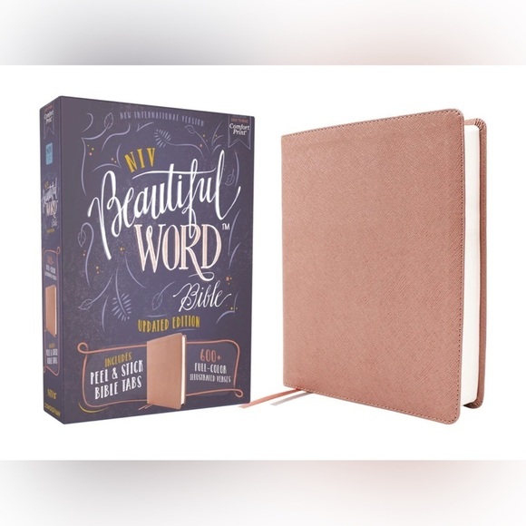 Other - NIB NIV, Beautiful Word Bible, Updated Edition, Tabs, Red Letter, Comfort Print